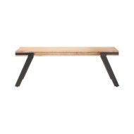 Table basse 114x65x40 cm Bois de manguier massif