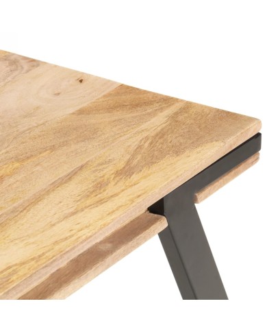 Table basse 114x65x40 cm Bois de manguier massif