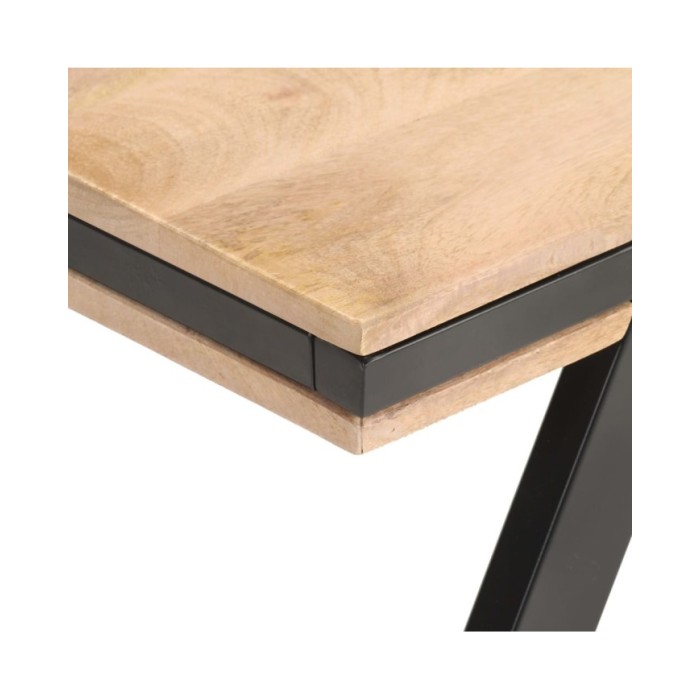 Table basse 114x65x40 cm Bois de manguier massif