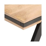 Table basse 114x65x40 cm Bois de manguier massif