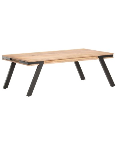 Table basse 114x65x40 cm Bois de manguier massif