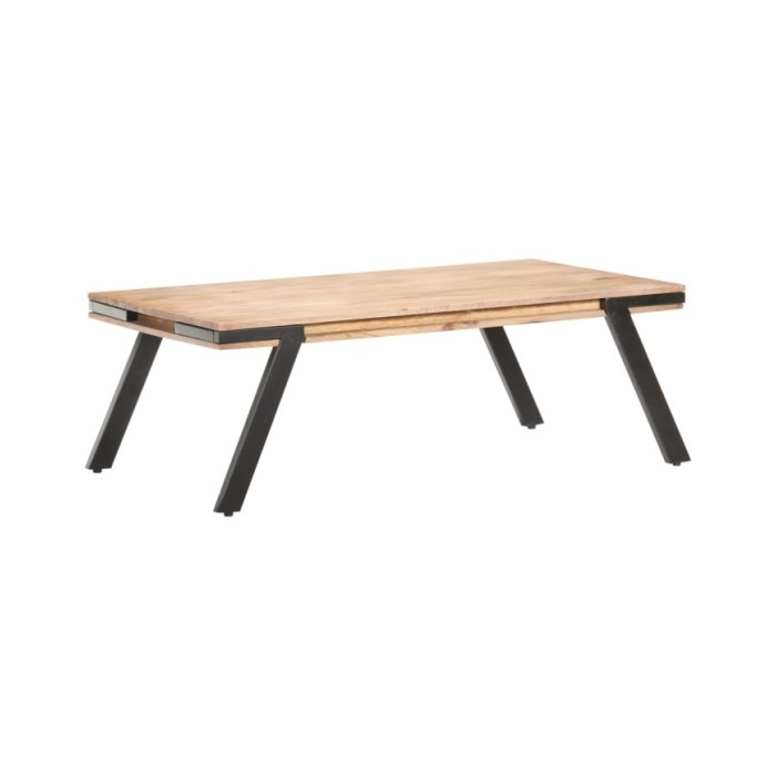 Table basse 114x65x40 cm Bois de manguier massif