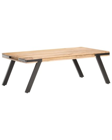 Table basse 114x65x40 cm Bois de manguier massif