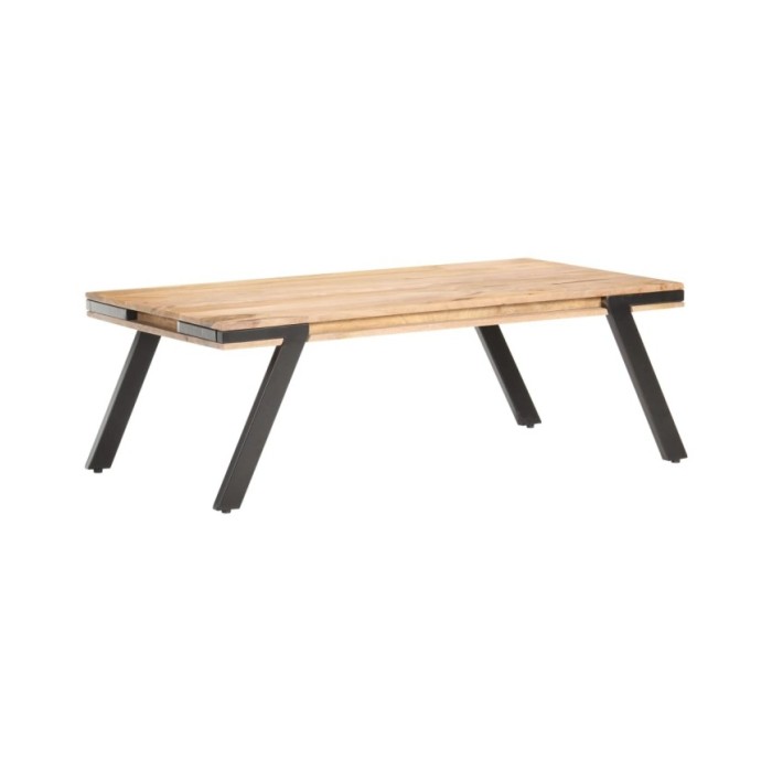 Table basse 114x65x40 cm Bois de manguier massif