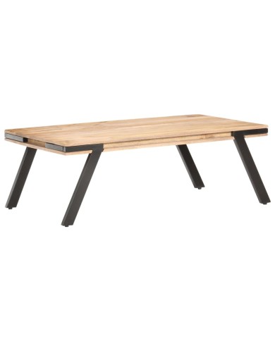Table basse 114x65x40 cm Bois de manguier massif