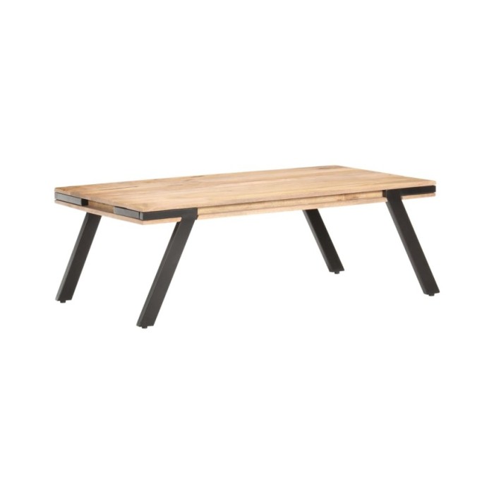 Table basse 114x65x40 cm Bois de manguier massif