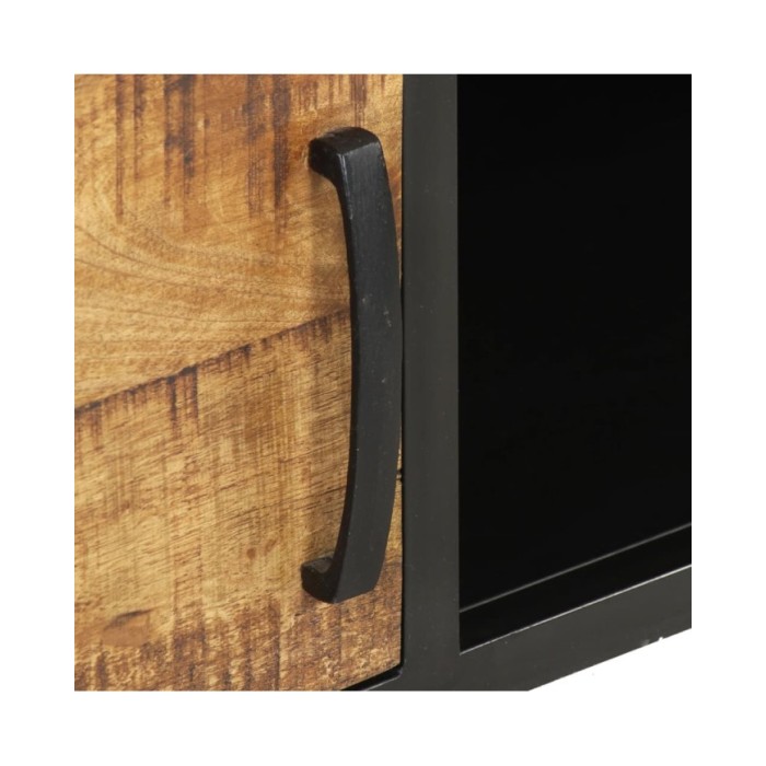 Table basse 105x50x35 cm Bois de manguier brut