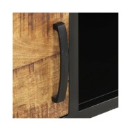 Table basse 105x50x35 cm Bois de manguier brut