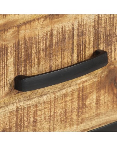 Table console 110x35x75 cm Bois de manguier brut