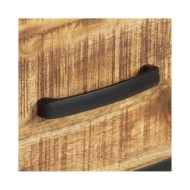 Table console 110x35x75 cm Bois de manguier brut