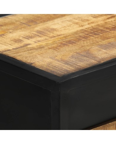 Table console 110x35x75 cm Bois de manguier brut