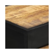 Table console 110x35x75 cm Bois de manguier brut