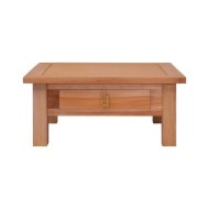 Table basse 68x68x30 cm Bois d'acajou massif