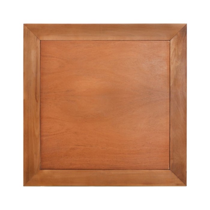 Table basse 68x68x30 cm Bois d'acajou massif