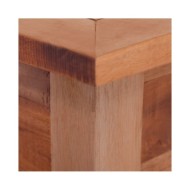 Table basse 68x68x30 cm Bois d'acajou massif