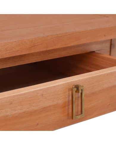 Table basse 68x68x30 cm Bois d'acajou massif