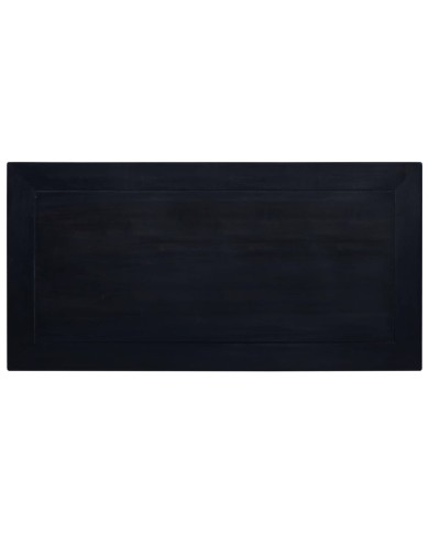 Table basse Café noir clair 100x50x30 cm Bois d'acajou massif