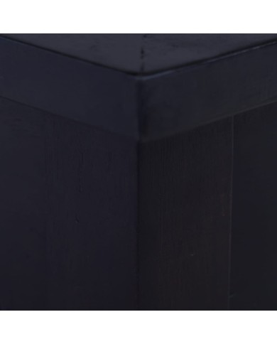 Table basse Café noir clair 100x50x30 cm Bois d'acajou massif