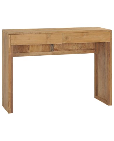 Table console 100x35x75 cm Bois de teck massif