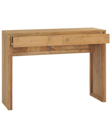 Table console 100x35x75 cm Bois de teck massif