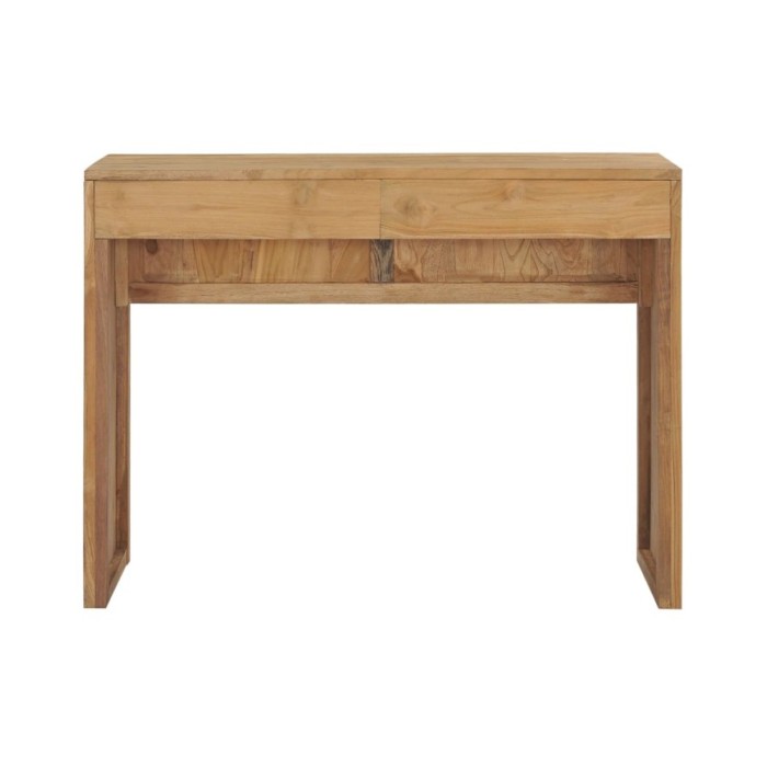 Table console 100x35x75 cm Bois de teck massif