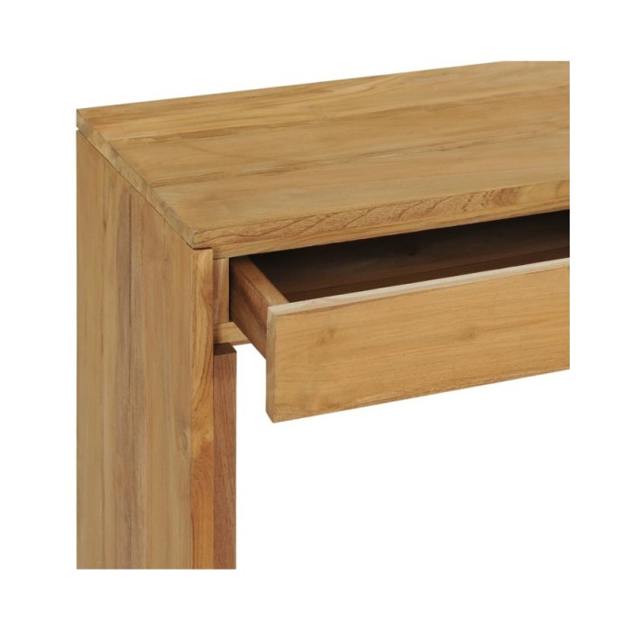 Table console 100x35x75 cm Bois de teck massif