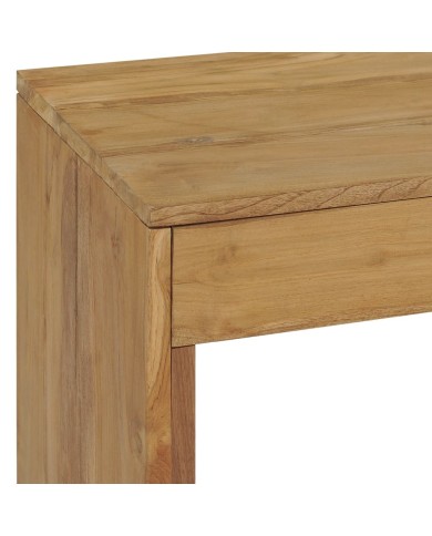 Table console 100x35x75 cm Bois de teck massif