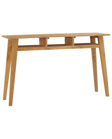 Table console 120x35x75 cm Bois de teck massif