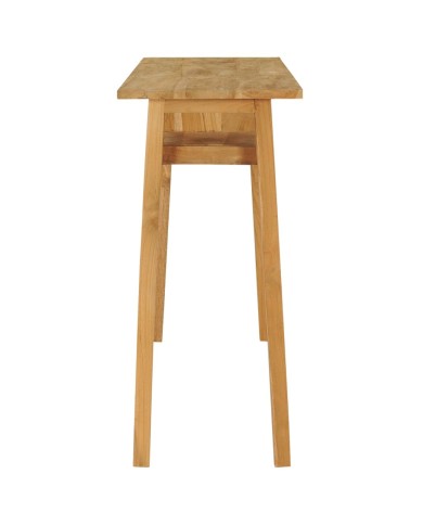 Table console 120x35x75 cm Bois de teck massif