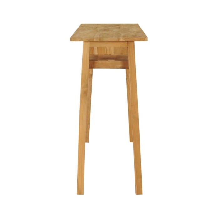 Table console 120x35x75 cm Bois de teck massif