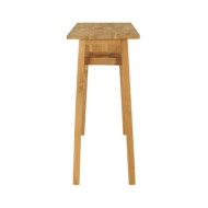 Table console 120x35x75 cm Bois de teck massif