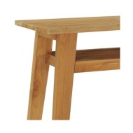 Table console 120x35x75 cm Bois de teck massif