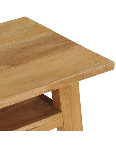 Table console 120x35x75 cm Bois de teck massif