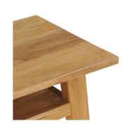 Table console 120x35x75 cm Bois de teck massif