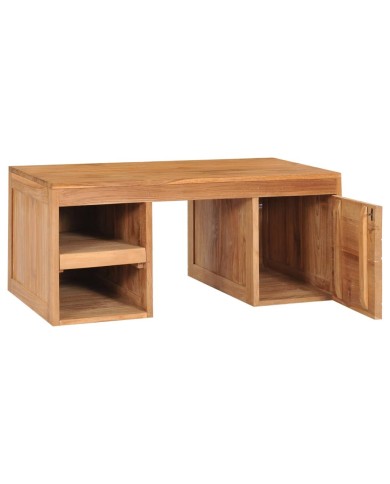 Table basse 90x50x40 cm Bois de teck massif