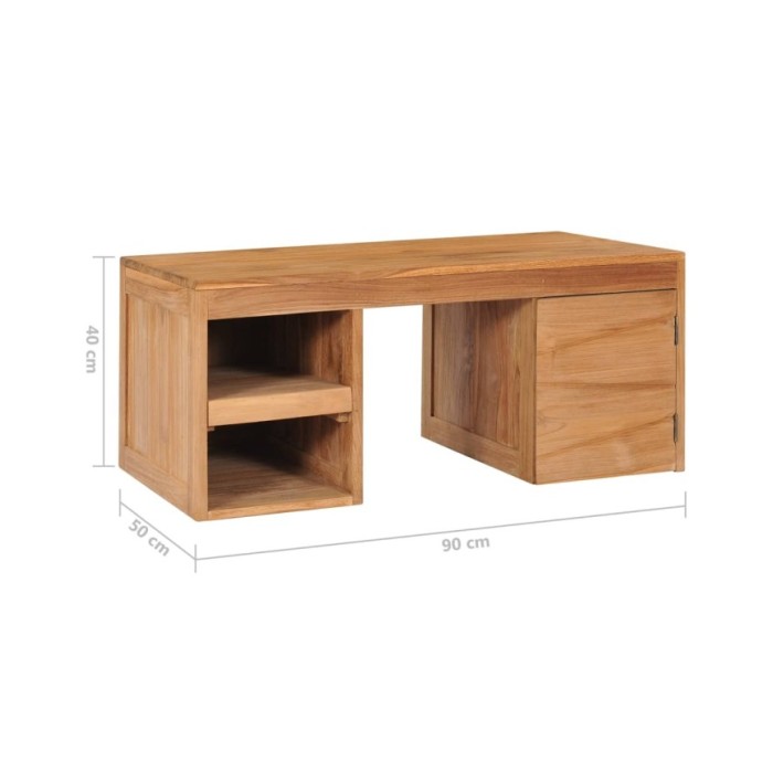 Table basse 90x50x40 cm Bois de teck massif