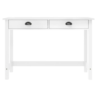 Table console Hill Range avec 2 tiroirs 110x45x74 cm Pin solide