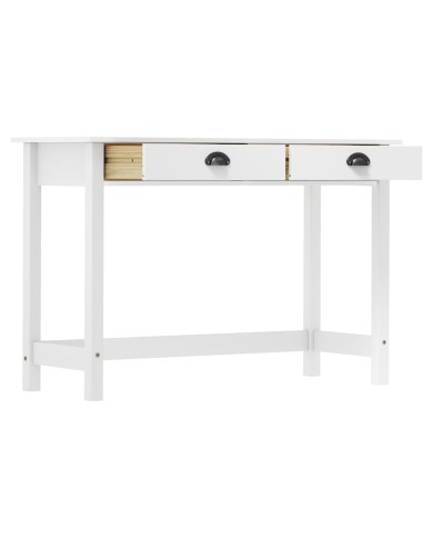 Table console Hill Range avec 2 tiroirs 110x45x74 cm Pin solide