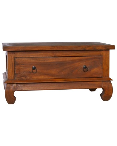 Table basse 80x50x40 cm Bois de teck massif