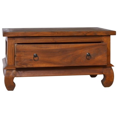 Table basse 80x50x40 cm Bois de teck massif