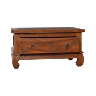 Table basse 80x50x40 cm Bois de teck massif