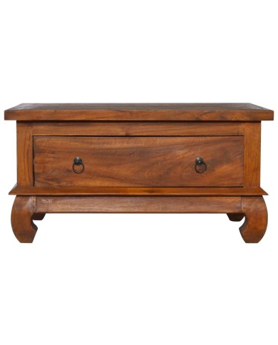 Table basse 80x50x40 cm Bois de teck massif