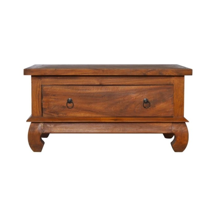 Table basse 80x50x40 cm Bois de teck massif