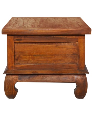Table basse 80x50x40 cm Bois de teck massif