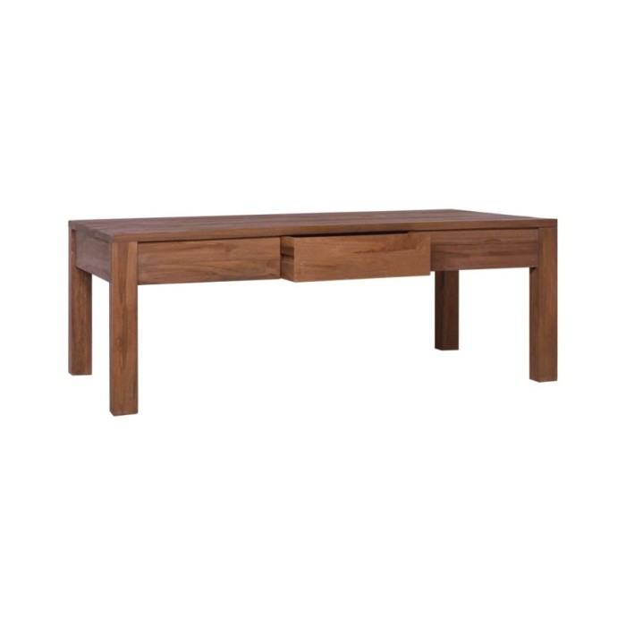 Table basse 110x60x40 cm Bois de teck massif