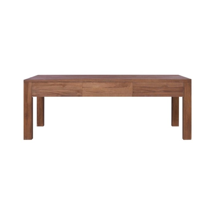 Table basse 110x60x40 cm Bois de teck massif