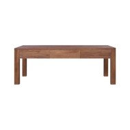 Table basse 110x60x40 cm Bois de teck massif