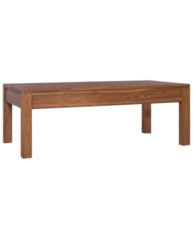 Table basse 110x60x40 cm Bois de teck massif