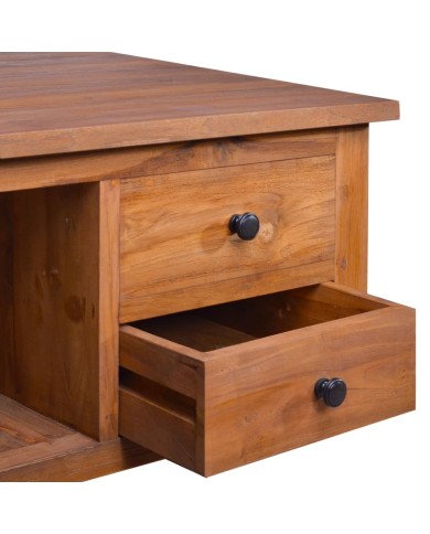 Table basse 68x68x33 cm Bois de teck solide