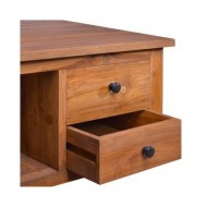 Table basse 68x68x33 cm Bois de teck solide